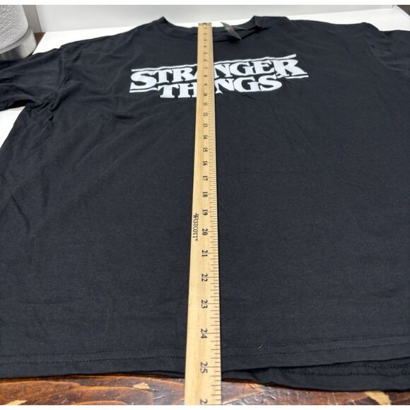 Stranger Things Netflix T-Shirt Black Mens Large Official Tee Brand New - Picture 5 of 5